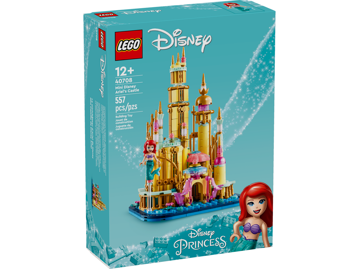 LEGO Mini Disney Ariel's Castle 40708 Building Set (557 Pieces) - View 2