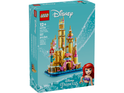 LEGO Mini Disney Ariel's Castle 40708 Building Set (557 Pieces) - View 2