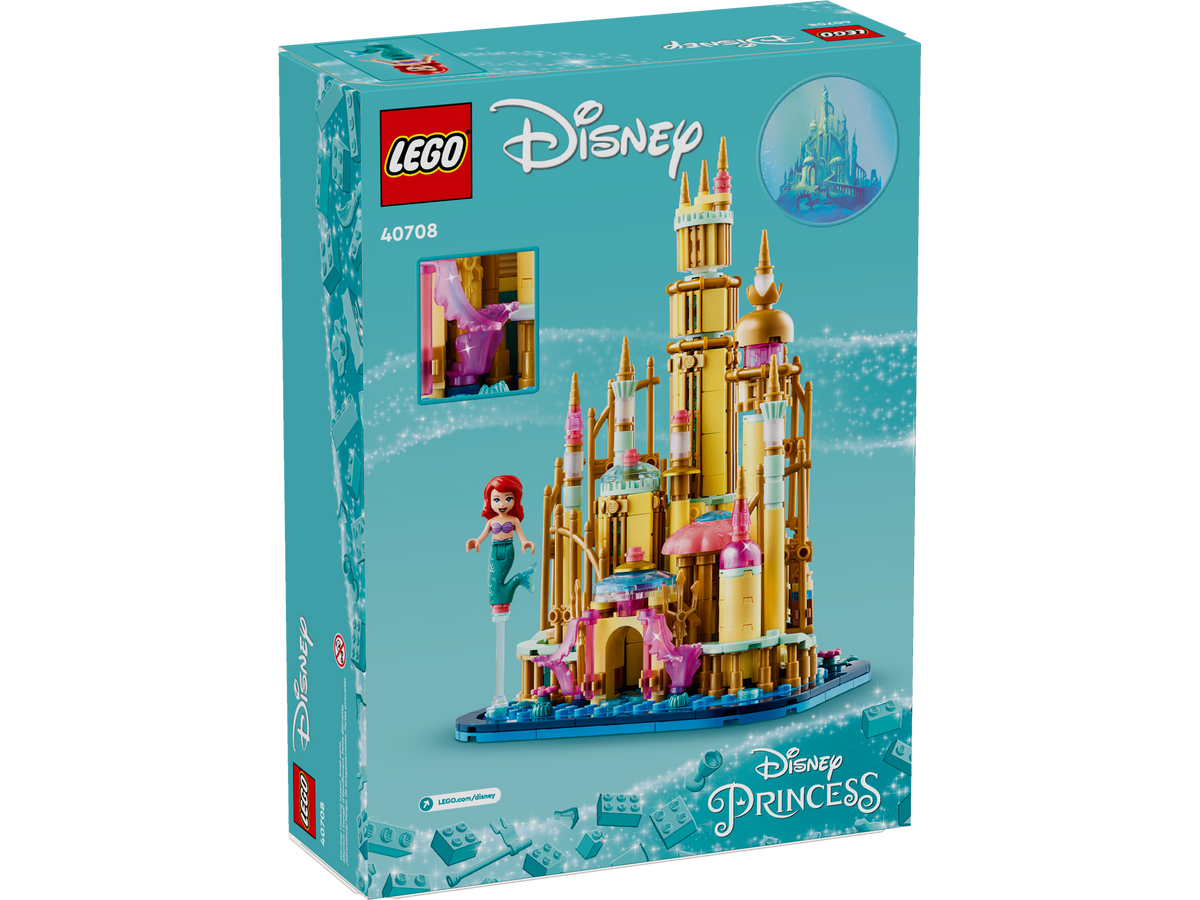 LEGO Mini Disney Ariel's Castle 40708 Building Set (557 Pieces) - View 3