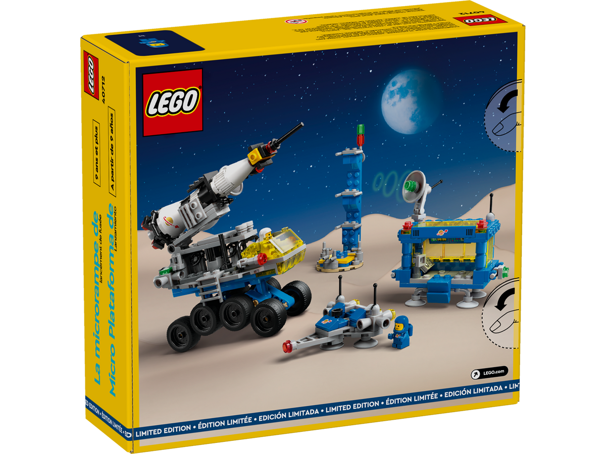 LEGO Micro Rocket Launchpad 40712 Building Set (325 Pieces) - View 3