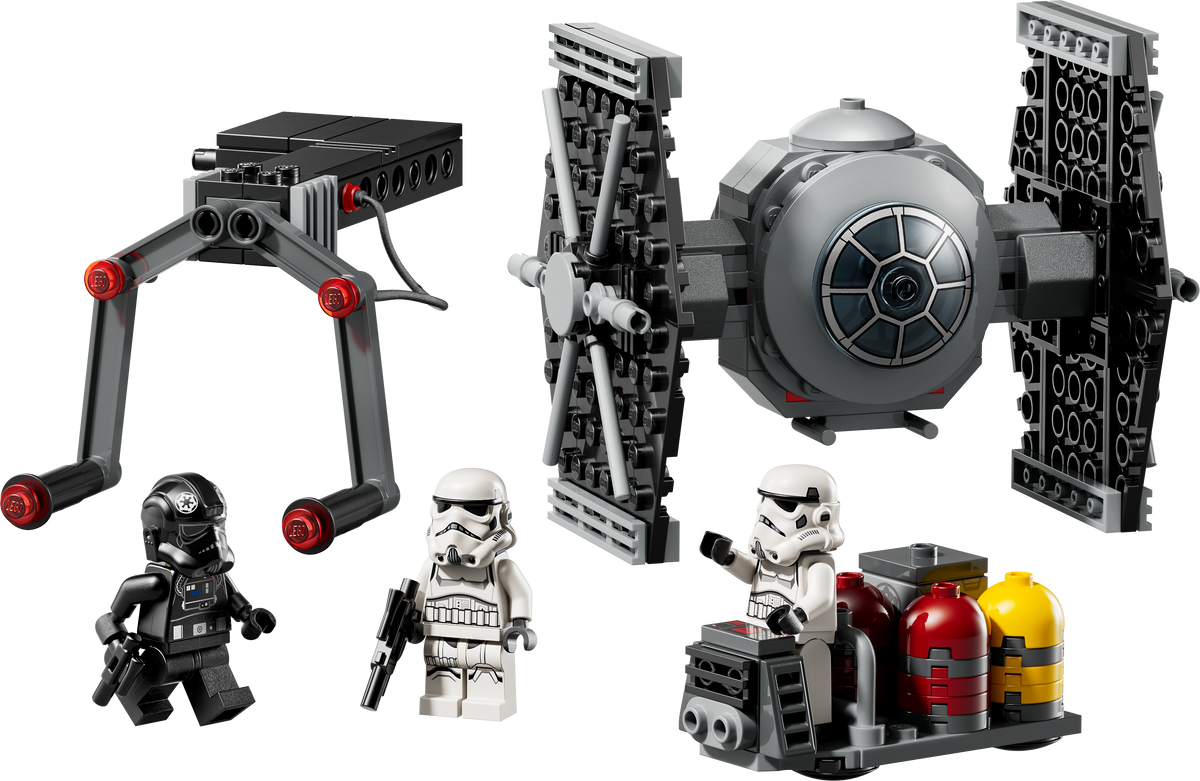 LEGO Star Wars TIE Fighter with Imperial Hangar Rack 40771 Building Set (236 Pieces)