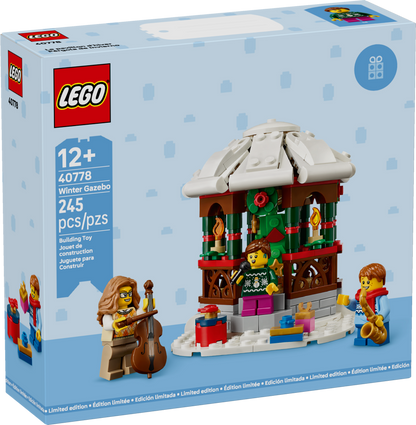 LEGO Winter Gazebo 40778 Building Set (245 Pieces) - View 2