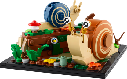 LEGO Ideas Friendly Snails 40788 Building Set for Adults (264 Pieces)