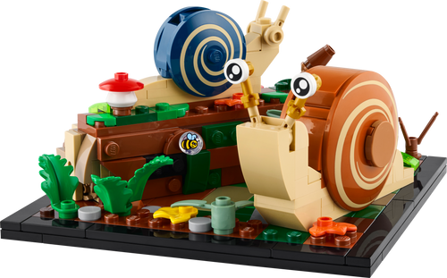 LEGO Ideas Friendly Snails 40788 Building Set for Adults (264 Pieces)