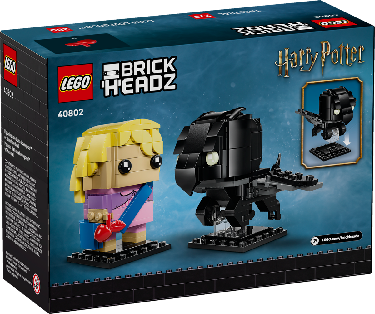 LEGO BrickHeadz Luna Lovegood & Thestral Figures 40802 Building Set (292 Pieces) - View 8