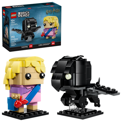 LEGO BrickHeadz Luna Lovegood & Thestral Figures 40802 Building Set (292 Pieces) - View 2