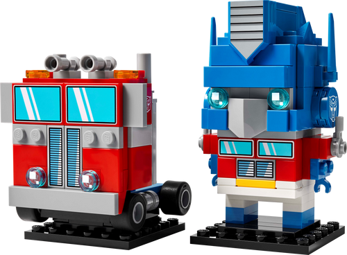 LEGO BrickHeadz Optimus Prime Robot & Vehicle 40803 Building Set (237 Pieces)