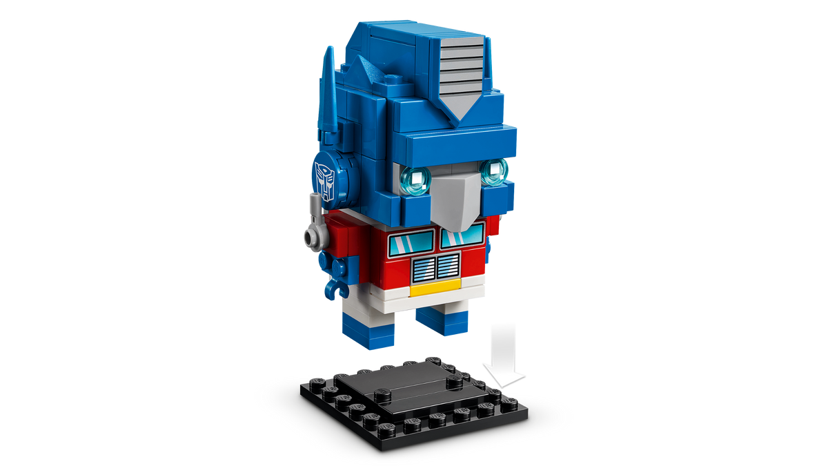 LEGO BrickHeadz Optimus Prime Robot & Vehicle 40803 Building Set (237 Pieces) - View 5