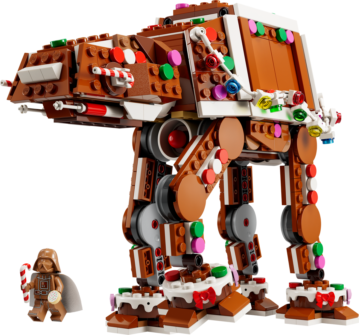 LEGO Star Wars Gingerbread AT-AT Walker 40806 Building Set (697 Pieces)