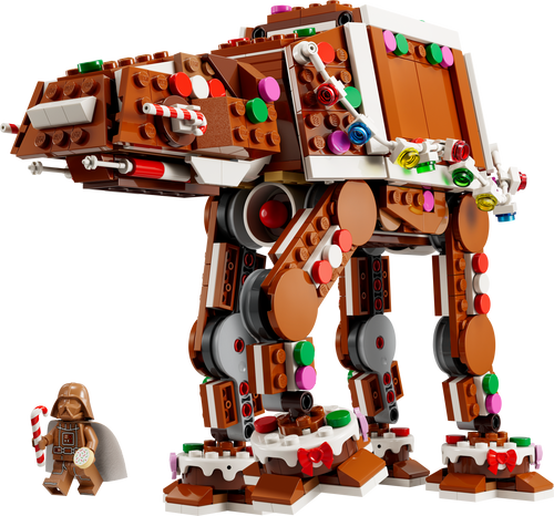 LEGO Star Wars Gingerbread AT-AT Walker 40806 Building Set (697 Pieces)