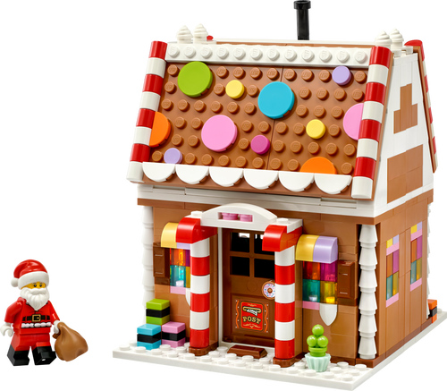 LEGO Festive Gingerbread House 40809 Building Set (498 Pieces)