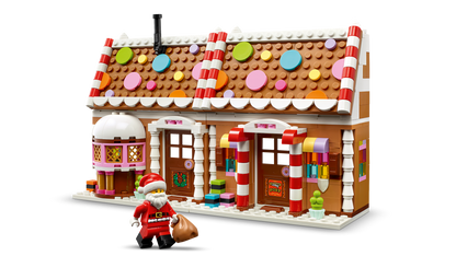 LEGO Festive Gingerbread House 40809 Building Set (498 Pieces) - View 4
