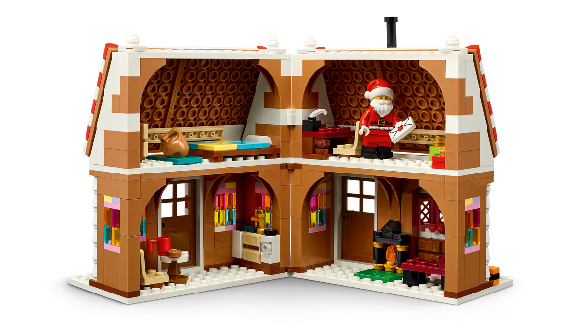 LEGO Festive Gingerbread House 40809 Building Set (498 Pieces) - View 5