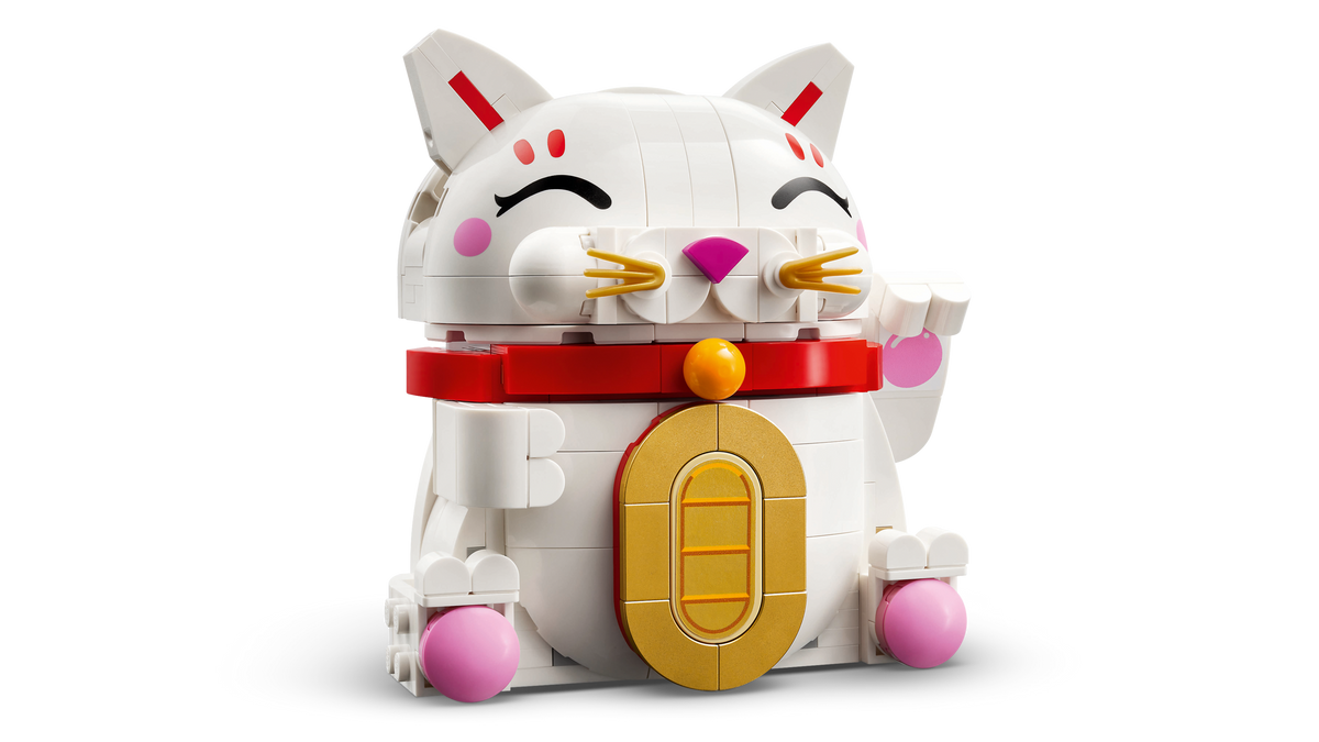 LEGO Lucky Cat 40813 Building Set for Lunar New Year (280 Pieces) - View 3