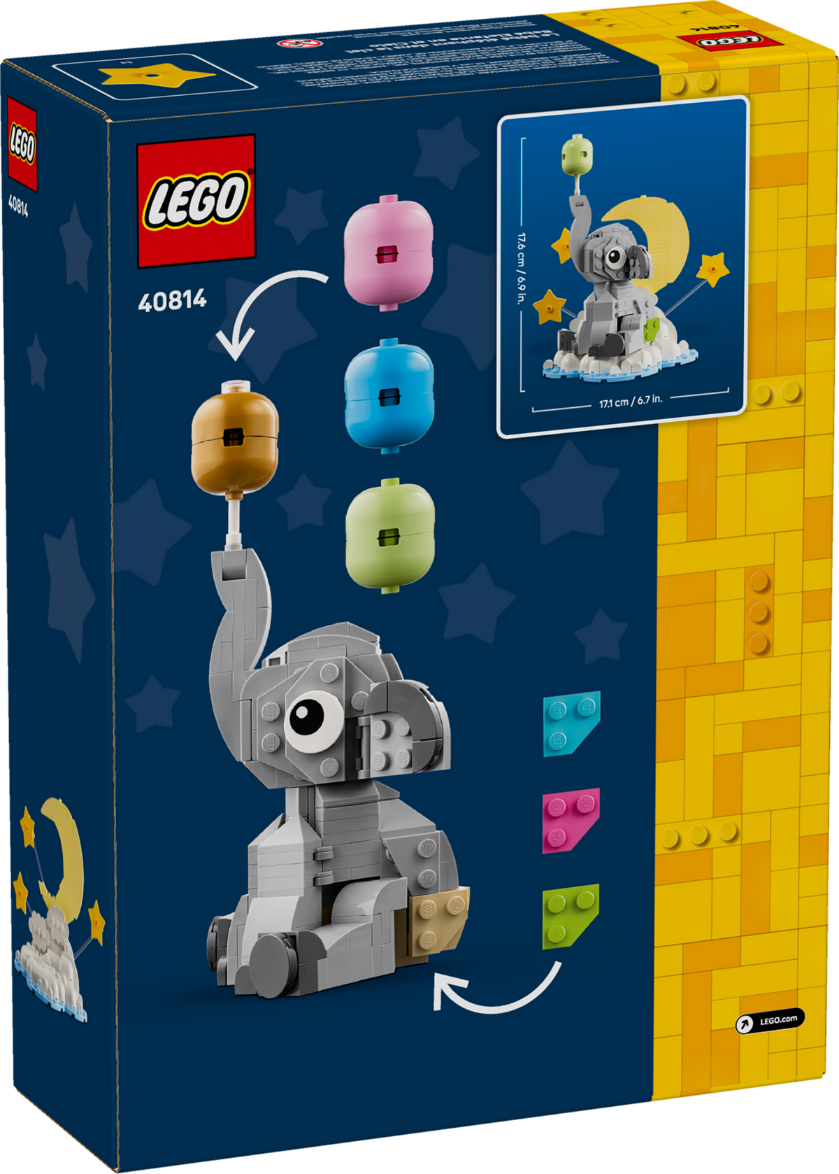 LEGO Baby Elephant in the Sky Building Set (402 Pieces, Ages 18+) - View 8