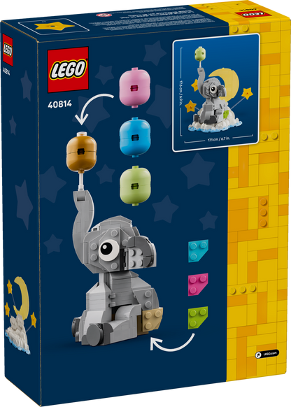 LEGO Baby Elephant in the Sky Building Set (402 Pieces, Ages 18+) - View 8