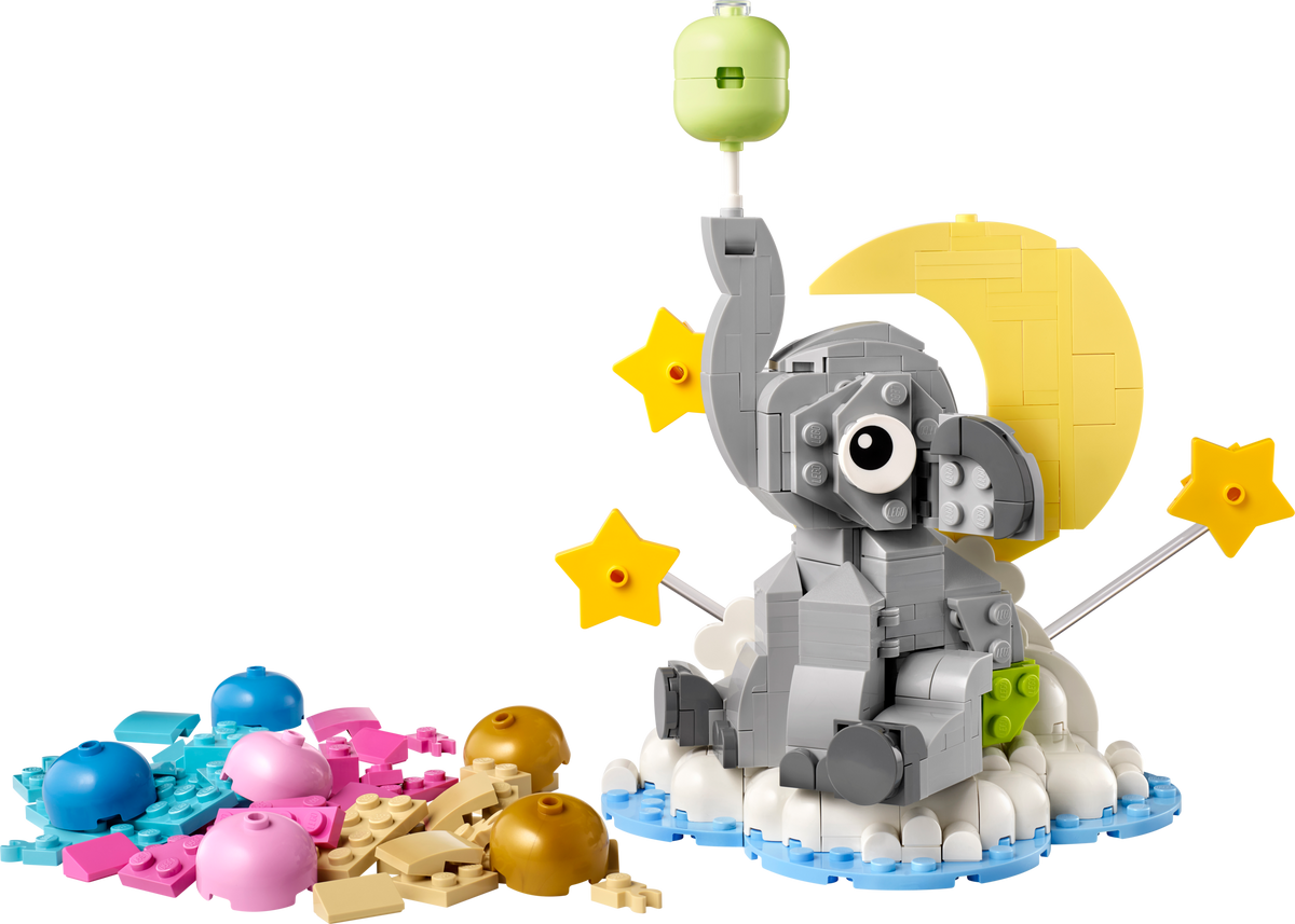 LEGO Baby Elephant in the Sky Building Set (402 Pieces, Ages 18+)