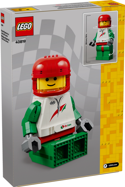 LEGO Minifigures Up-Scaled Racing Driver Minifigure 40819 Building Set (694 Pieces) - View 6