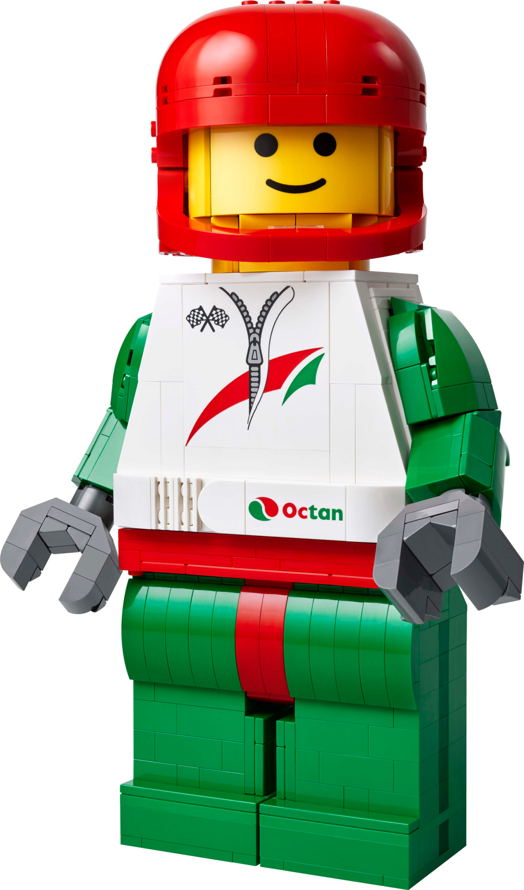 LEGO Minifigures Up-Scaled Racing Driver Minifigure 40819 Building Set (694 Pieces)