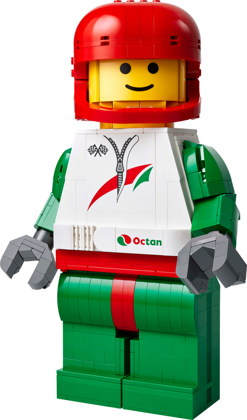 LEGO Minifigures Up-Scaled Racing Driver Minifigure 40819 Building Set (694 Pieces)