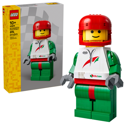 LEGO Minifigures Up-Scaled Racing Driver Minifigure 40819 Building Set (694 Pieces) - View 2