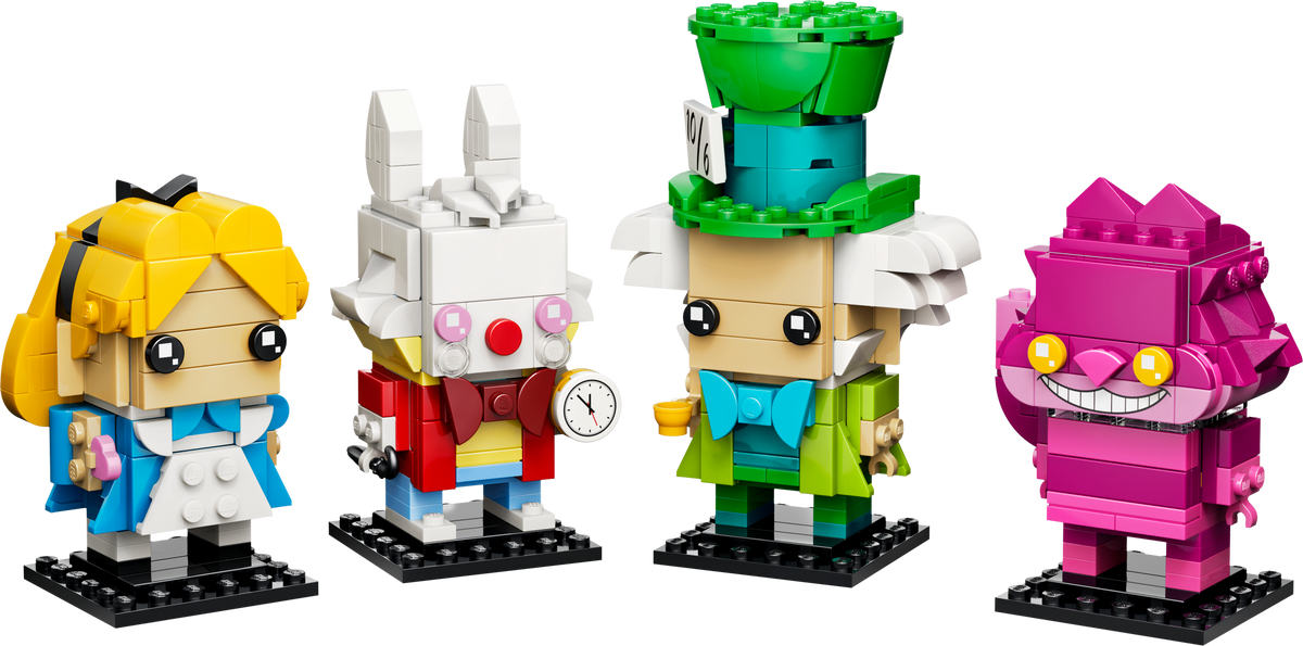 LEGO BrickHeadz Alice in Wonderland Building Set (601 Pieces, Ages 10+)