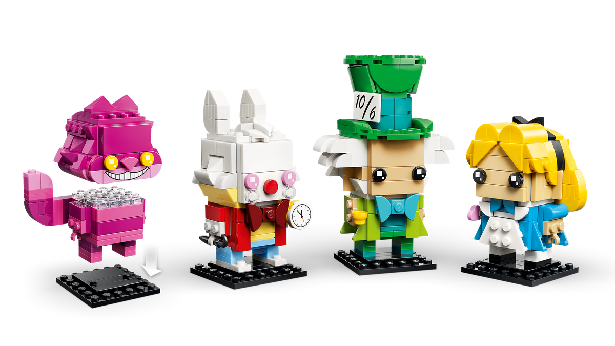 LEGO BrickHeadz Alice in Wonderland Building Set (601 Pieces, Ages 10+) - View 3