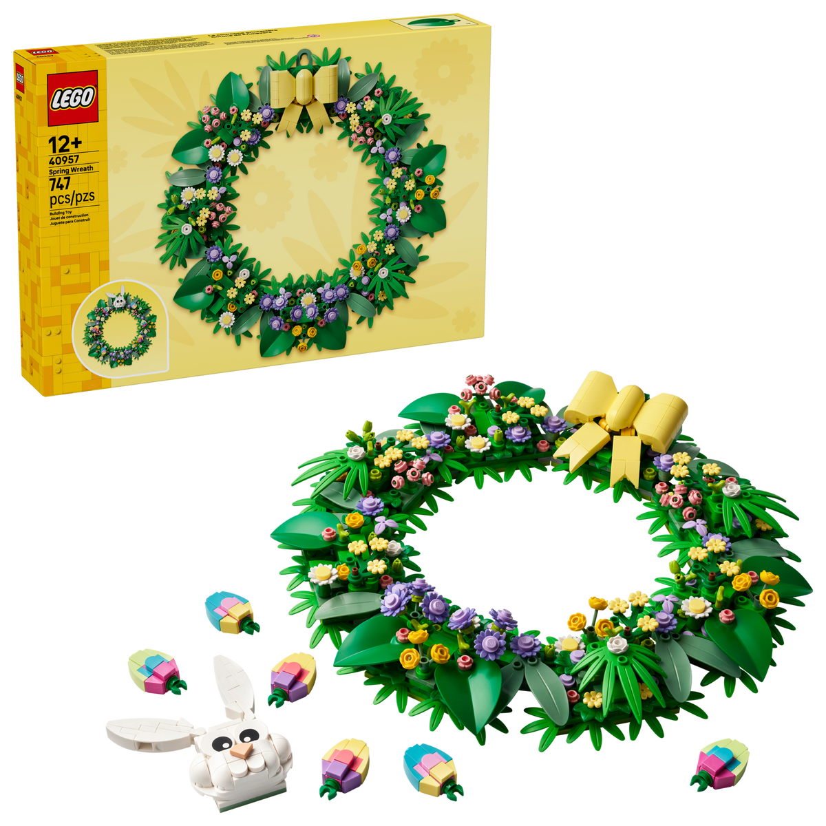 LEGO Spring Wreath 40957 Building Set (747 Pieces) - View 2