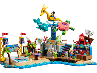 LEGO Friends Beach Amusement Park Building Set (1,348 Pieces, Ages 12+)
