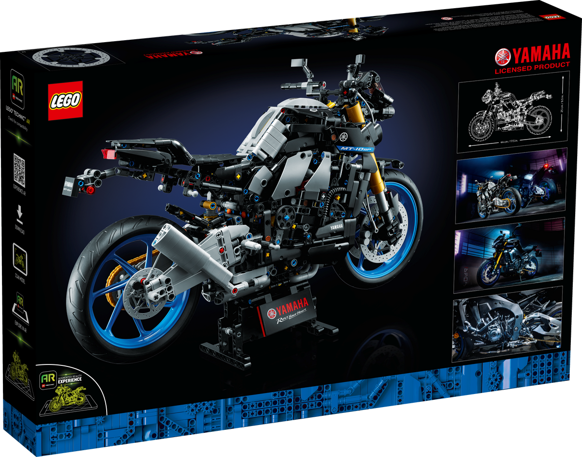 LEGO Technic Yamaha MT-10 SP Motorcycle 42159 Building Set for Adults (1,478 Pieces) - View 7