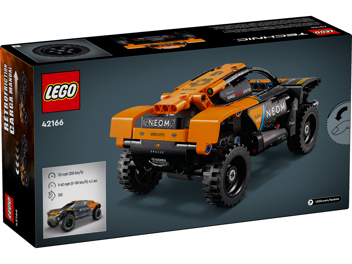 LEGO Technic NEOM McLaren Extreme E Race Car 42166 Building Set (252 Pieces) - View 6