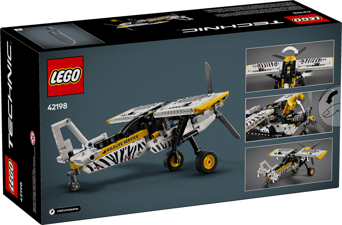 LEGO Technic Bush Plane Building Set (333 Pieces, Ages 8+) - View 9
