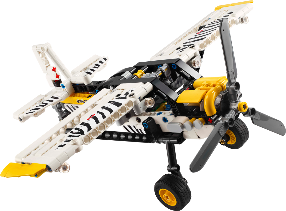 LEGO Technic Bush Plane Building Set (333 Pieces, Ages 8+)