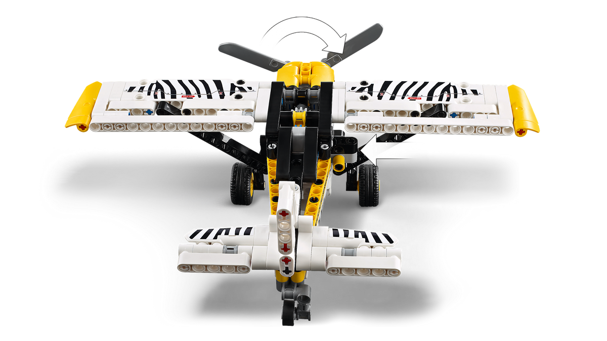 LEGO Technic Bush Plane Building Set (333 Pieces, Ages 8+) - View 5