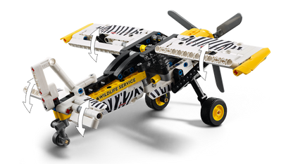 LEGO Technic Bush Plane Building Set (333 Pieces, Ages 8+) - View 3