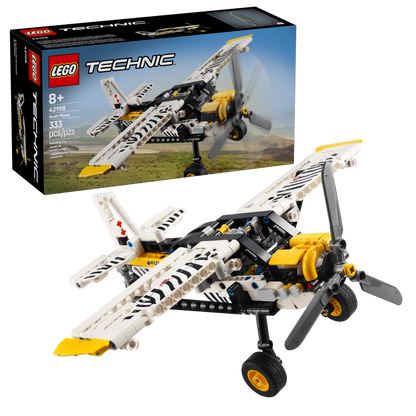LEGO Technic Bush Plane Building Set (333 Pieces, Ages 8+) - View 2