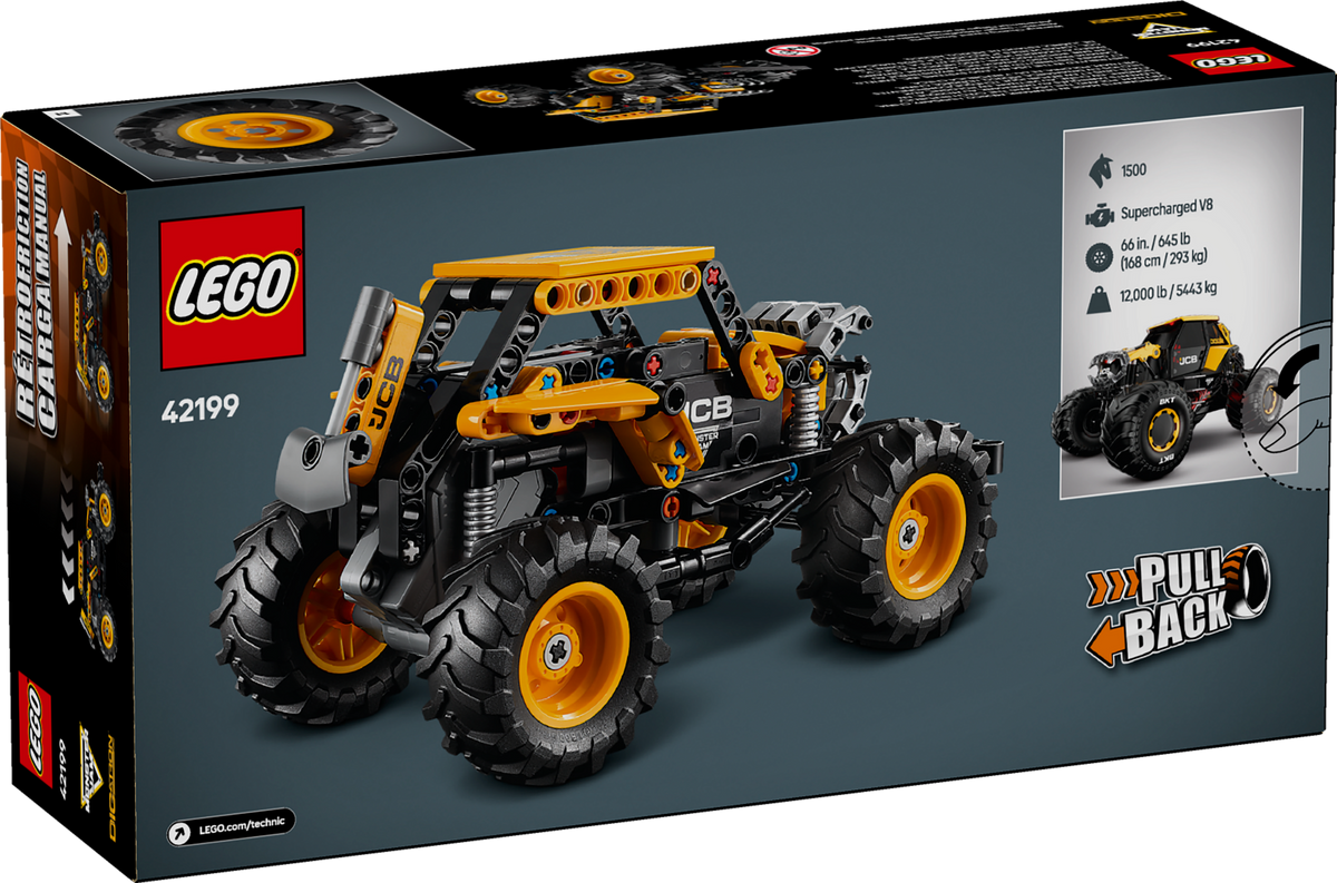 LEGO Technic Monster Jam DIGatron Pull-Back 42199 Building Set (218 Pieces) - View 9