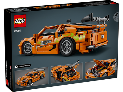 LEGO Technic Fast and Furious Toyota Supra MK4 42204 Building Set (810 Pieces) - View 12