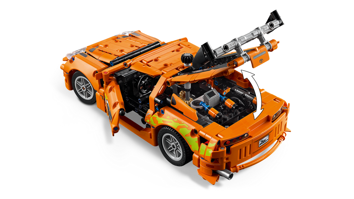 LEGO Technic Fast and Furious Toyota Supra MK4 42204 Building Set (810 Pieces) - View 5
