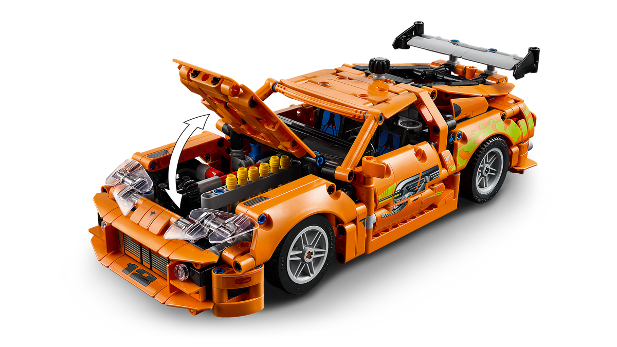 LEGO Technic Fast and Furious Toyota Supra MK4 42204 Building Set (810 Pieces) - View 6