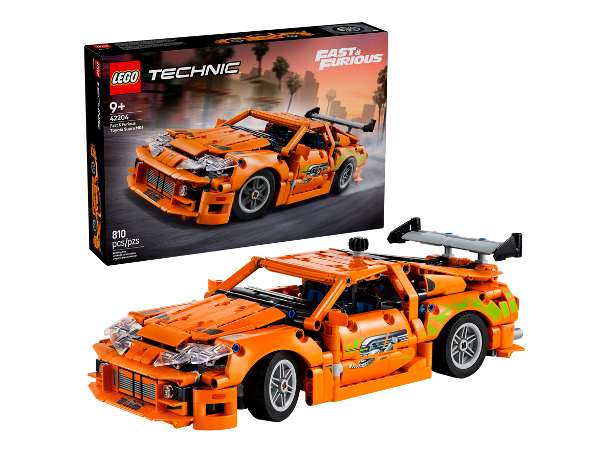 LEGO Technic Fast and Furious Toyota Supra MK4 42204 Building Set (810 Pieces) - View 2