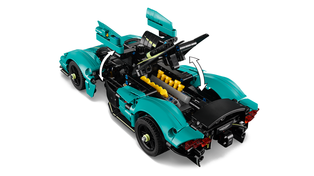 LEGO Technic Aston Martin Valkyrie Building Set (707 Pieces, Ages 9+) - View 3