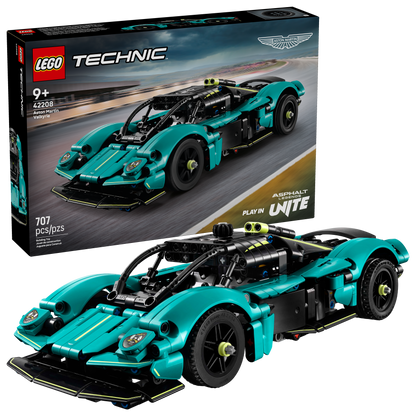 LEGO Technic Aston Martin Valkyrie Building Set (707 Pieces, Ages 9+) - View 2