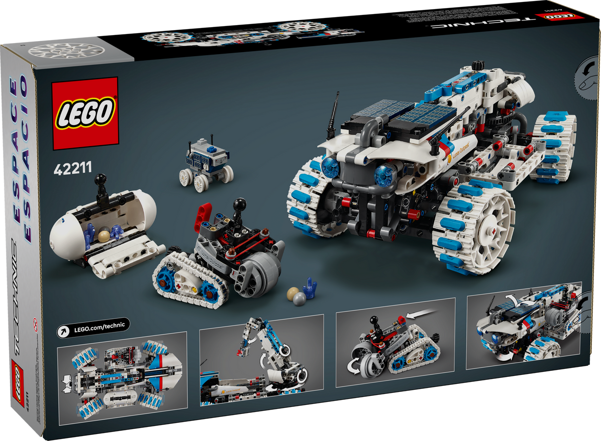 LEGO Technic Lunar Outpost Moon Rover Space Vehicle 42211 Building Set (1,082 Pieces) - View 12
