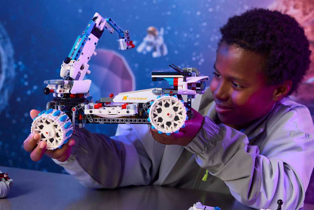 LEGO Technic Lunar Outpost Moon Rover Space Vehicle 42211 Building Set (1,082 Pieces) - View 9