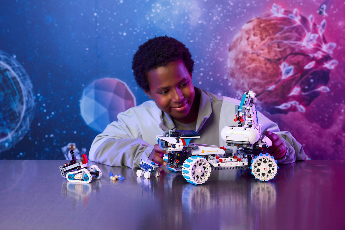 LEGO Technic Lunar Outpost Moon Rover Space Vehicle 42211 Building Set (1,082 Pieces) - View 8