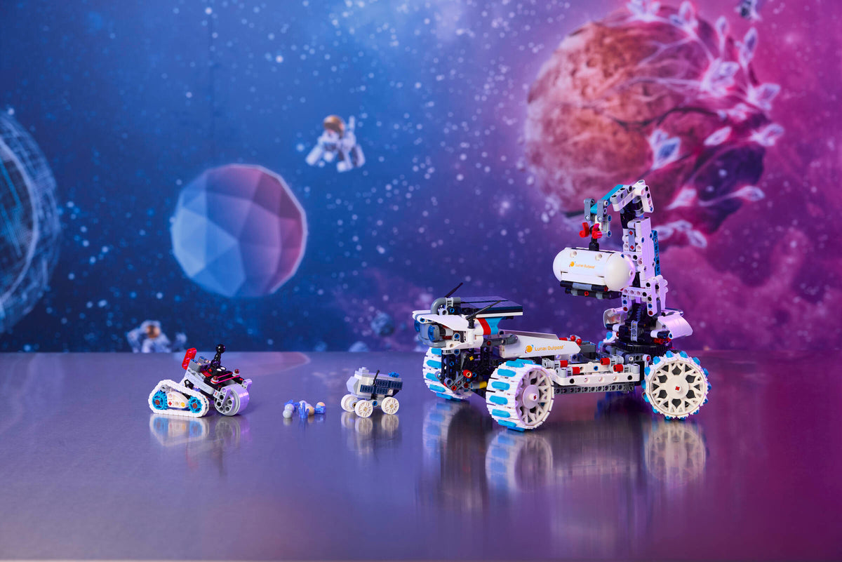 LEGO Technic Lunar Outpost Moon Rover Space Vehicle 42211 Building Set (1,082 Pieces) - View 10