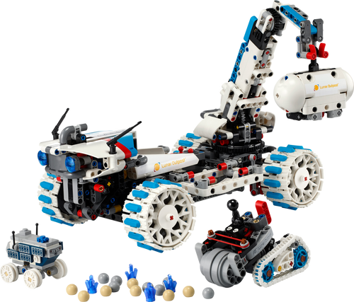 LEGO Technic Lunar Outpost Moon Rover Space Vehicle 42211 Building Set (1,082 Pieces)