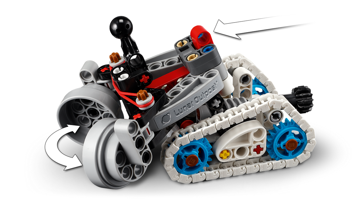 LEGO Technic Lunar Outpost Moon Rover Space Vehicle 42211 Building Set (1,082 Pieces) - View 6