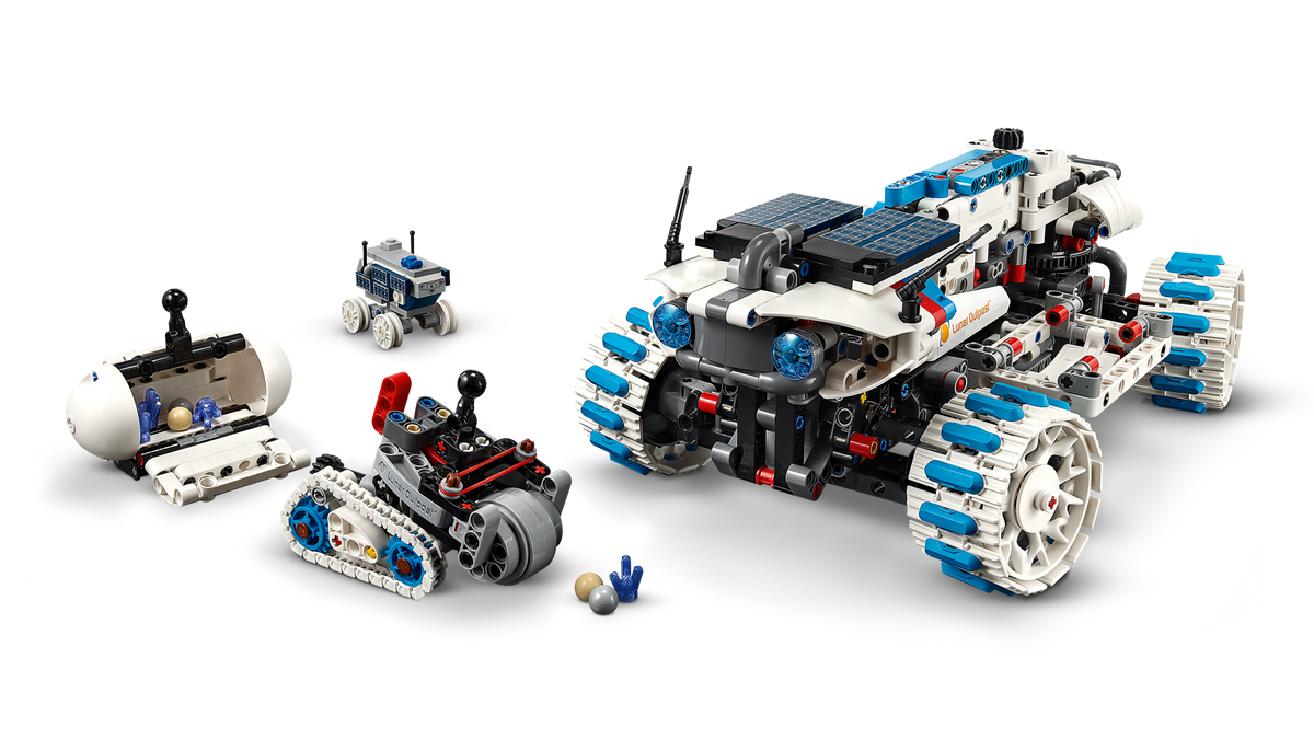 LEGO Technic Lunar Outpost Moon Rover Space Vehicle 42211 Building Set (1,082 Pieces) - View 7